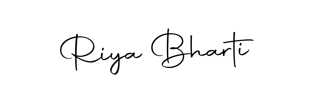 This is the best signature style for the Riya Bharti name. Also you like these signature font (Autography-DOLnW). Mix name signature. Riya Bharti signature style 10 images and pictures png