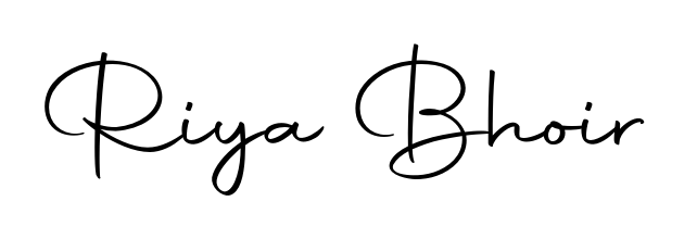 Create your official email sign-off with Riya Bhoir name in Autography-DOLnW style. Crisp, clean, and perfectly legible across all screens. Riya Bhoir signature style 10 images and pictures png