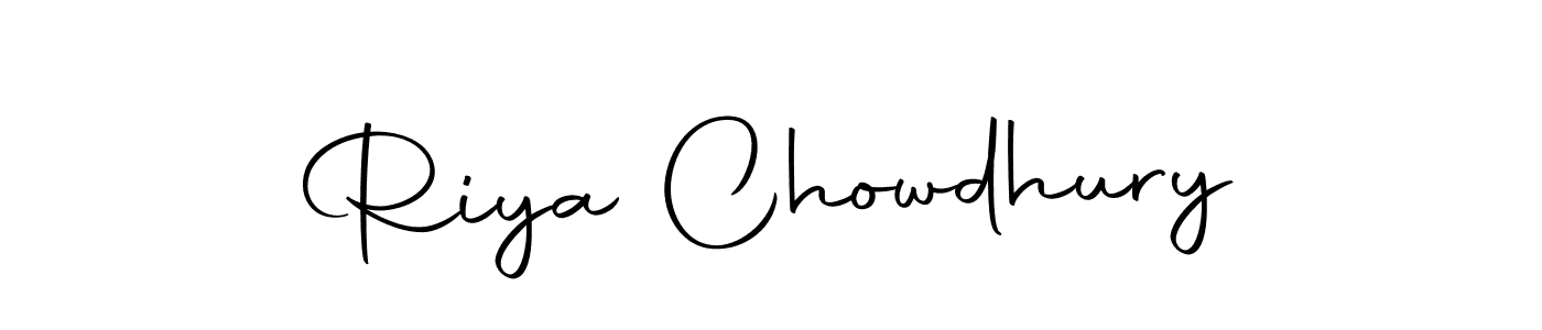 Also we have Riya Chowdhury name is the best signature style. Create professional handwritten signature collection using Autography-DOLnW autograph style. Riya Chowdhury signature style 10 images and pictures png