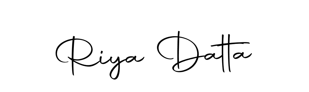 Riya Datta stylish signature style. Best Handwritten Sign (Autography-DOLnW) for my name. Handwritten Signature Collection Ideas for my name Riya Datta. Riya Datta signature style 10 images and pictures png