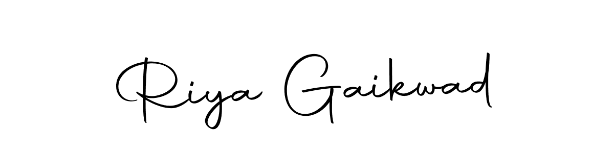 The best way (Autography-DOLnW) to make a short signature is to pick only two or three words in your name. The name Riya Gaikwad include a total of six letters. For converting this name. Riya Gaikwad signature style 10 images and pictures png