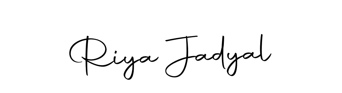 The best way (Autography-DOLnW) to make a short signature is to pick only two or three words in your name. The name Riya Jadyal include a total of six letters. For converting this name. Riya Jadyal signature style 10 images and pictures png