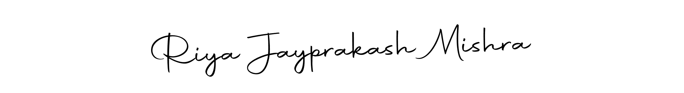 Also we have Riya Jayprakash Mishra name is the best signature style. Create professional handwritten signature collection using Autography-DOLnW autograph style. Riya Jayprakash Mishra signature style 10 images and pictures png