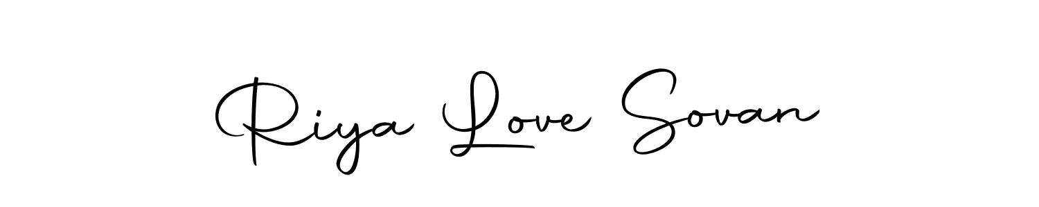 Make a beautiful signature design for name Riya Love Sovan. With this signature (Autography-DOLnW) style, you can create a handwritten signature for free. Riya Love Sovan signature style 10 images and pictures png