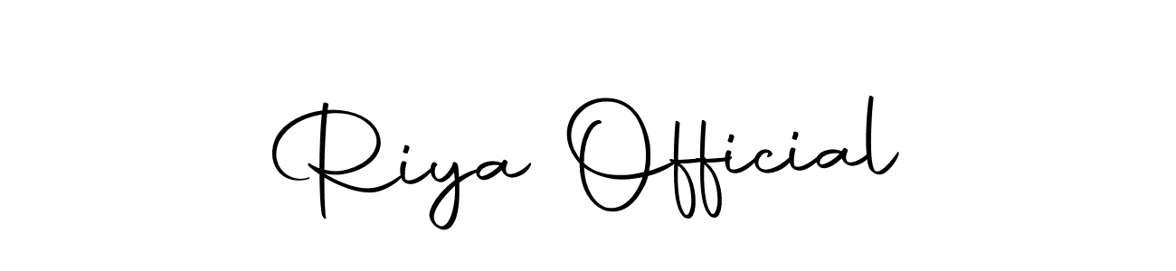 You can use this online signature creator to create a handwritten signature for the name Riya Official. This is the best online autograph maker. Riya Official signature style 10 images and pictures png