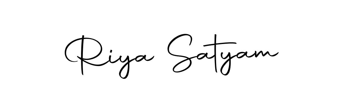 Also we have Riya Satyam name is the best signature style. Create professional handwritten signature collection using Autography-DOLnW autograph style. Riya Satyam signature style 10 images and pictures png