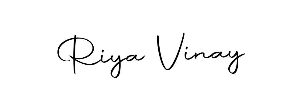 Use a signature maker to create a handwritten signature online. With this signature software, you can design (Autography-DOLnW) your own signature for name Riya Vinay. Riya Vinay signature style 10 images and pictures png