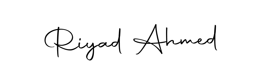 You can use this online signature creator to create a handwritten signature for the name Riyad Ahmed. This is the best online autograph maker. Riyad Ahmed signature style 10 images and pictures png