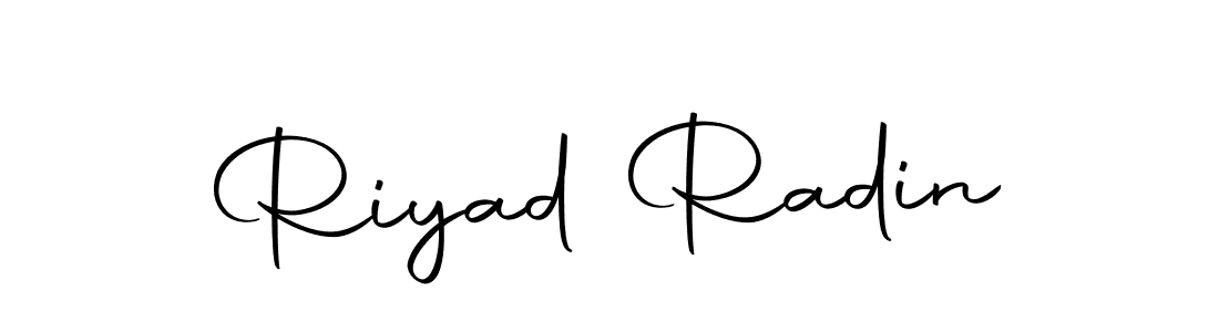 Create a beautiful signature design for name Riyad Radin. With this signature (Autography-DOLnW) fonts, you can make a handwritten signature for free. Riyad Radin signature style 10 images and pictures png