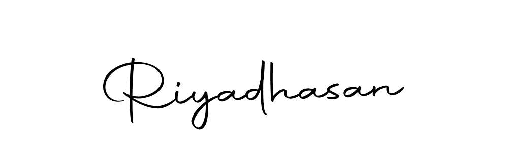It looks lik you need a new signature style for name Riyadhasan. Design unique handwritten (Autography-DOLnW) signature with our free signature maker in just a few clicks. Riyadhasan signature style 10 images and pictures png