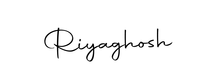 How to make Riyaghosh signature? Autography-DOLnW is a professional autograph style. Create handwritten signature for Riyaghosh name. Riyaghosh signature style 10 images and pictures png