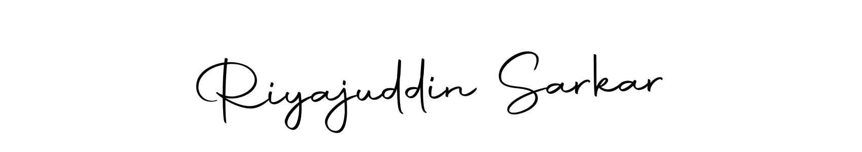 The best way (Autography-DOLnW) to make a short signature is to pick only two or three words in your name. The name Riyajuddin Sarkar include a total of six letters. For converting this name. Riyajuddin Sarkar signature style 10 images and pictures png