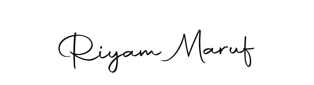 if you are searching for the best signature style for your name Riyam Maruf. so please give up your signature search. here we have designed multiple signature styles  using Autography-DOLnW. Riyam Maruf signature style 10 images and pictures png