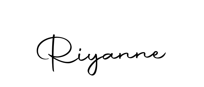 Also we have Riyanne name is the best signature style. Create professional handwritten signature collection using Autography-DOLnW autograph style. Riyanne signature style 10 images and pictures png