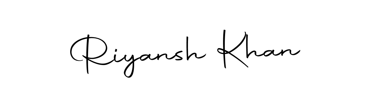 Make a beautiful signature design for name Riyansh Khan. Use this online signature maker to create a handwritten signature for free. Riyansh Khan signature style 10 images and pictures png