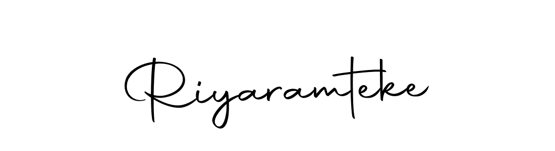 You should practise on your own different ways (Autography-DOLnW) to write your name (Riyaramteke) in signature. don't let someone else do it for you. Riyaramteke signature style 10 images and pictures png