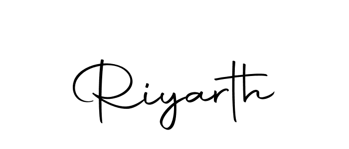 The best way (Autography-DOLnW) to make a short signature is to pick only two or three words in your name. The name Riyarth include a total of six letters. For converting this name. Riyarth signature style 10 images and pictures png