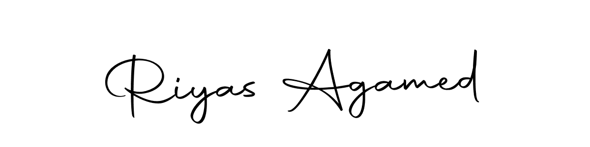 Here are the top 10 professional signature styles for the name Riyas Agamed. These are the best autograph styles you can use for your name. Riyas Agamed signature style 10 images and pictures png