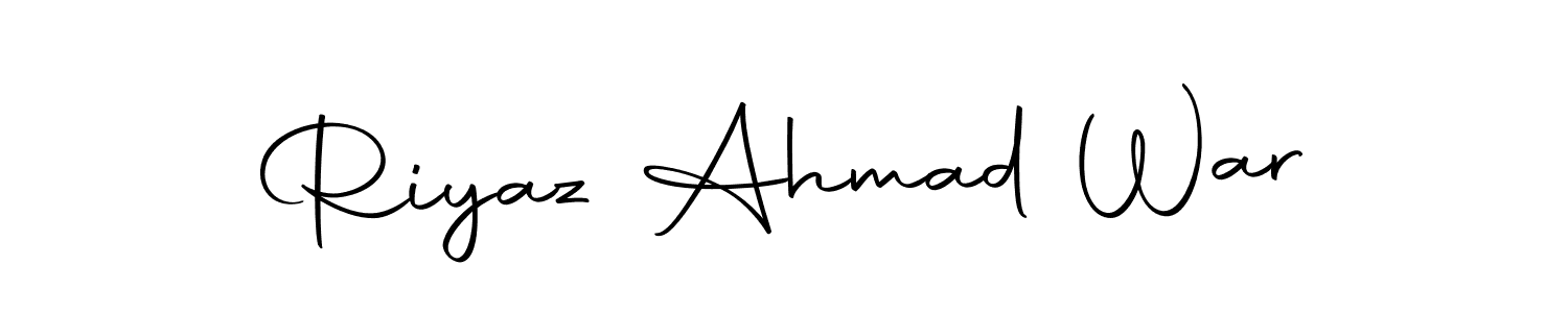 if you are searching for the best signature style for your name Riyaz Ahmad War. so please give up your signature search. here we have designed multiple signature styles  using Autography-DOLnW. Riyaz Ahmad War signature style 10 images and pictures png