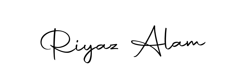 Design your own signature with our free online signature maker. With this signature software, you can create a handwritten (Autography-DOLnW) signature for name Riyaz Alam. Riyaz Alam signature style 10 images and pictures png
