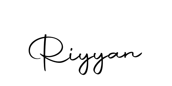 How to make Riyyan signature? Autography-DOLnW is a professional autograph style. Create handwritten signature for Riyyan name. Riyyan signature style 10 images and pictures png