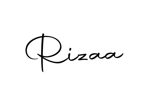 Use a signature maker to create a handwritten signature online. With this signature software, you can design (Autography-DOLnW) your own signature for name Rizaa. Rizaa signature style 10 images and pictures png