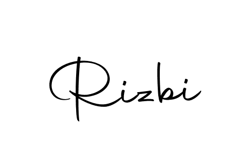 Use a signature maker to create a handwritten signature online. With this signature software, you can design (Autography-DOLnW) your own signature for name Rizbi. Rizbi signature style 10 images and pictures png