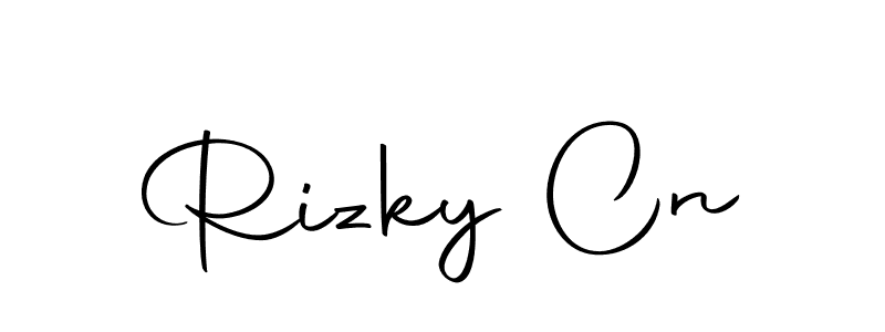 Make a beautiful signature design for name Rizky Cn. Use this online signature maker to create a handwritten signature for free. Rizky Cn signature style 10 images and pictures png