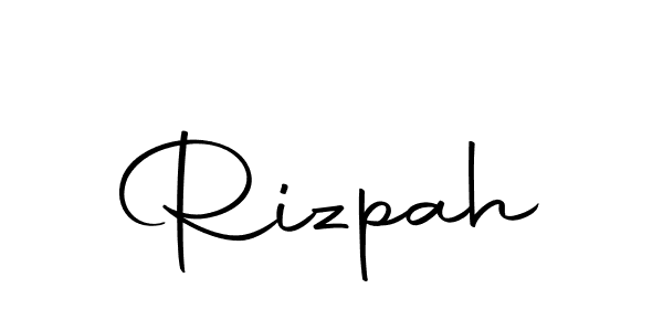 Design your own signature with our free online signature maker. With this signature software, you can create a handwritten (Autography-DOLnW) signature for name Rizpah. Rizpah signature style 10 images and pictures png