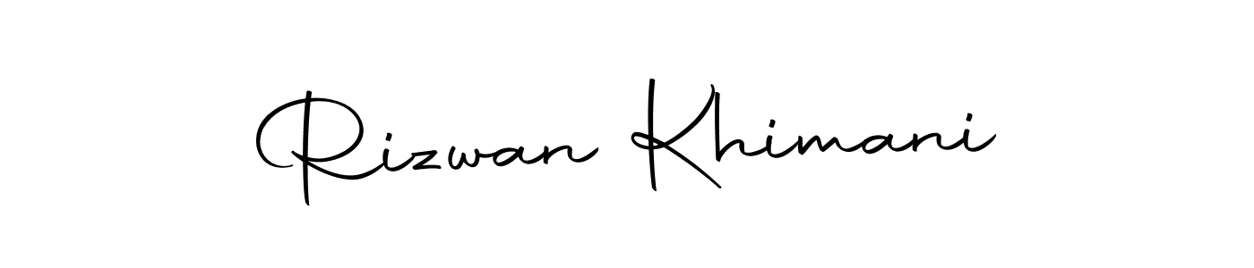 The best way (Autography-DOLnW) to make a short signature is to pick only two or three words in your name. The name Rizwan Khimani include a total of six letters. For converting this name. Rizwan Khimani signature style 10 images and pictures png