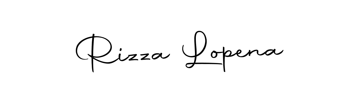 if you are searching for the best signature style for your name Rizza Lopena. so please give up your signature search. here we have designed multiple signature styles  using Autography-DOLnW. Rizza Lopena signature style 10 images and pictures png