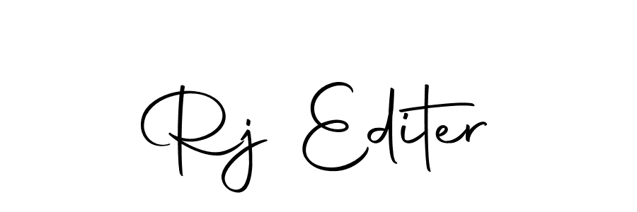 Design your own signature with our free online signature maker. With this signature software, you can create a handwritten (Autography-DOLnW) signature for name Rj Editer. Rj Editer signature style 10 images and pictures png