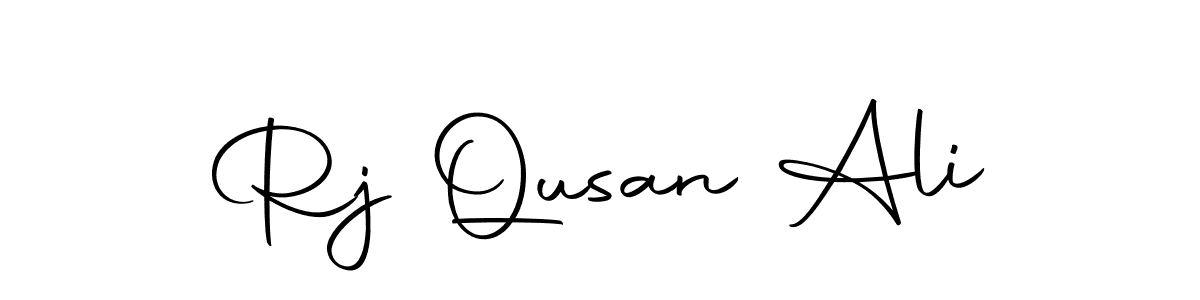 Also we have Rj Qusan Ali name is the best signature style. Create professional handwritten signature collection using Autography-DOLnW autograph style. Rj Qusan Ali signature style 10 images and pictures png