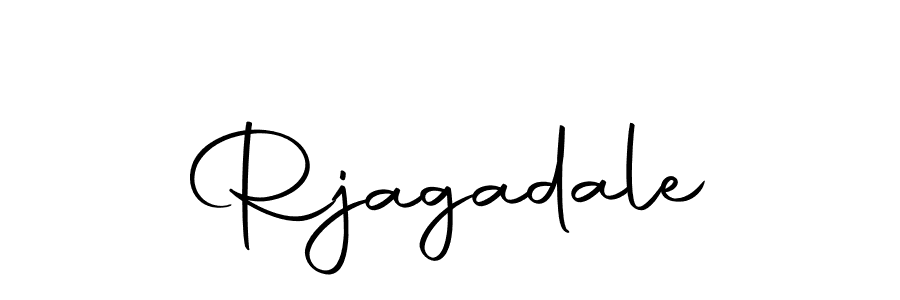 How to make Rjagadale signature? Autography-DOLnW is a professional autograph style. Create handwritten signature for Rjagadale name. Rjagadale signature style 10 images and pictures png