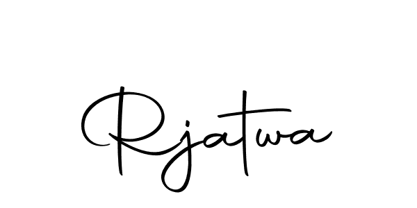You can use this online signature creator to create a handwritten signature for the name Rjatwa. This is the best online autograph maker. Rjatwa signature style 10 images and pictures png