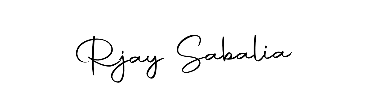 You can use this online signature creator to create a handwritten signature for the name Rjay Sabalia. This is the best online autograph maker. Rjay Sabalia signature style 10 images and pictures png