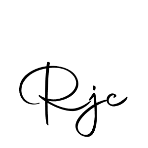 Rjc stylish signature style. Best Handwritten Sign (Autography-DOLnW) for my name. Handwritten Signature Collection Ideas for my name Rjc. Rjc signature style 10 images and pictures png