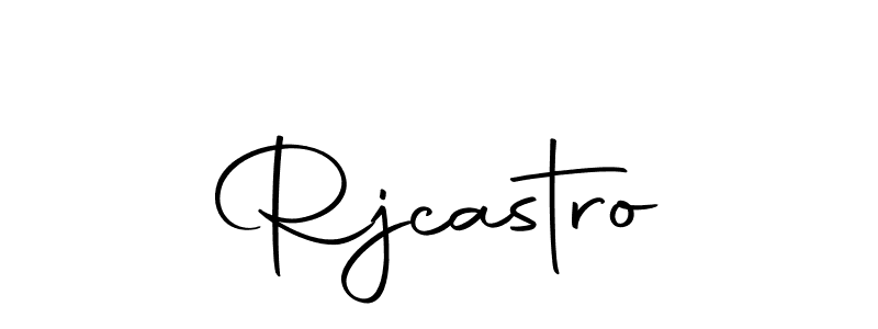 Rjcastro stylish signature style. Best Handwritten Sign (Autography-DOLnW) for my name. Handwritten Signature Collection Ideas for my name Rjcastro. Rjcastro signature style 10 images and pictures png