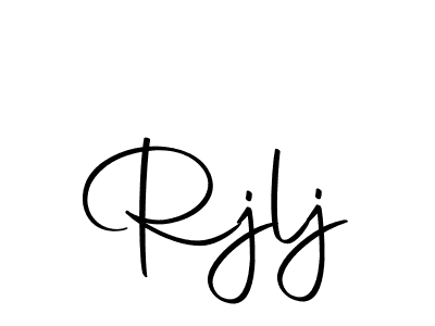 How to make Rjlj name signature. Use Autography-DOLnW style for creating short signs online. This is the latest handwritten sign. Rjlj signature style 10 images and pictures png