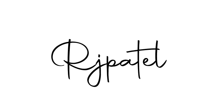 Design your own signature with our free online signature maker. With this signature software, you can create a handwritten (Autography-DOLnW) signature for name Rjpatel. Rjpatel signature style 10 images and pictures png