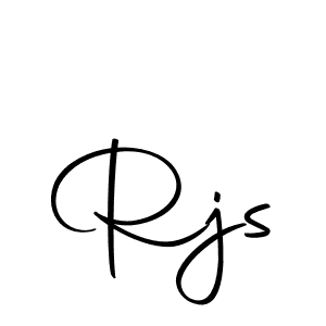 Rjs stylish signature style. Best Handwritten Sign (Autography-DOLnW) for my name. Handwritten Signature Collection Ideas for my name Rjs. Rjs signature style 10 images and pictures png