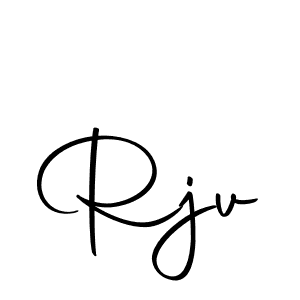 Rjv stylish signature style. Best Handwritten Sign (Autography-DOLnW) for my name. Handwritten Signature Collection Ideas for my name Rjv. Rjv signature style 10 images and pictures png