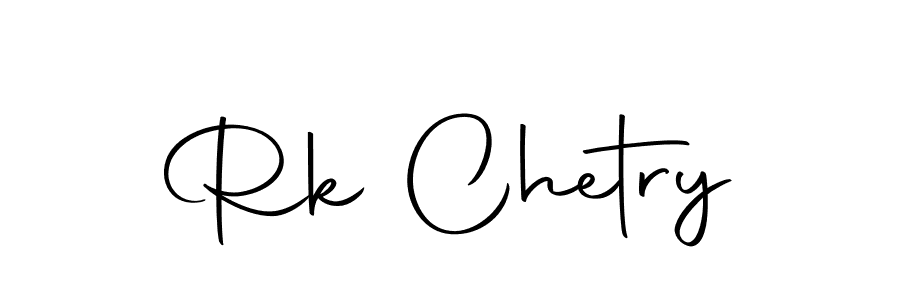 Create a beautiful signature design for name Rk Chetry. With this signature (Autography-DOLnW) fonts, you can make a handwritten signature for free. Rk Chetry signature style 10 images and pictures png