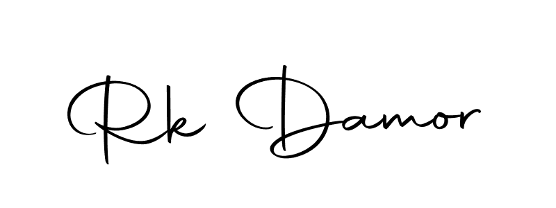 You can use this online signature creator to create a handwritten signature for the name Rk Damor. This is the best online autograph maker. Rk Damor signature style 10 images and pictures png
