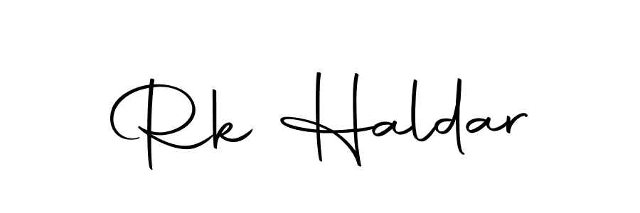 You should practise on your own different ways (Autography-DOLnW) to write your name (Rk Haldar) in signature. don't let someone else do it for you. Rk Haldar signature style 10 images and pictures png