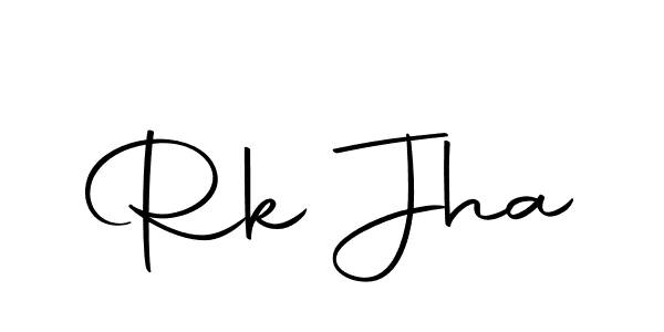 Here are the top 10 professional signature styles for the name Rk Jha. These are the best autograph styles you can use for your name. Rk Jha signature style 10 images and pictures png