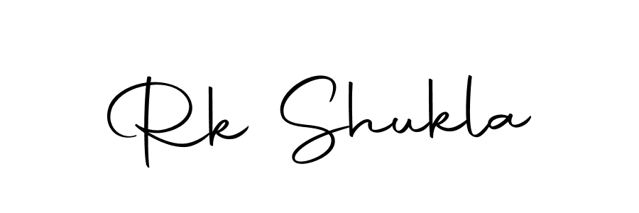 How to make Rk Shukla signature? Autography-DOLnW is a professional autograph style. Create handwritten signature for Rk Shukla name. Rk Shukla signature style 10 images and pictures png