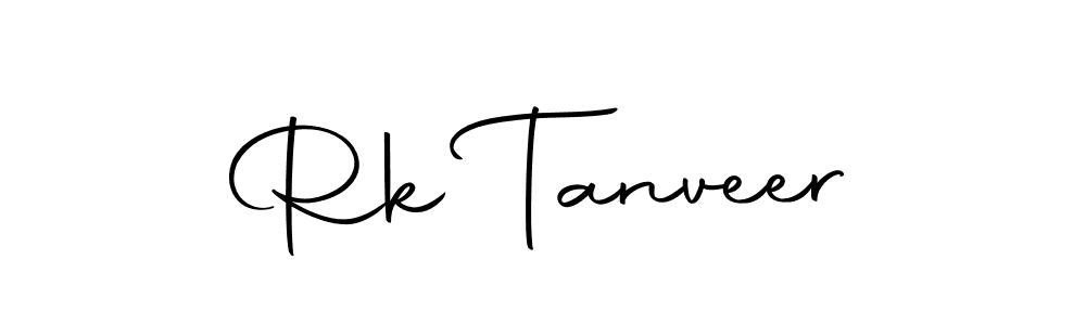 The best way (Autography-DOLnW) to make a short signature is to pick only two or three words in your name. The name Rk Tanveer include a total of six letters. For converting this name. Rk Tanveer signature style 10 images and pictures png