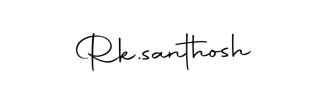 Also You can easily find your signature by using the search form. We will create Rk.santhosh name handwritten signature images for you free of cost using Autography-DOLnW sign style. Rk.santhosh signature style 10 images and pictures png