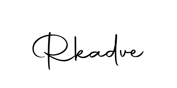 You can use this online signature creator to create a handwritten signature for the name Rkadve. This is the best online autograph maker. Rkadve signature style 10 images and pictures png